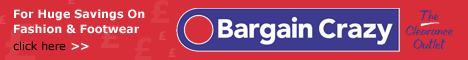 The Bargain Crazy Store, UK: Shopping At Bargain Crazy Has Never Been So Easy